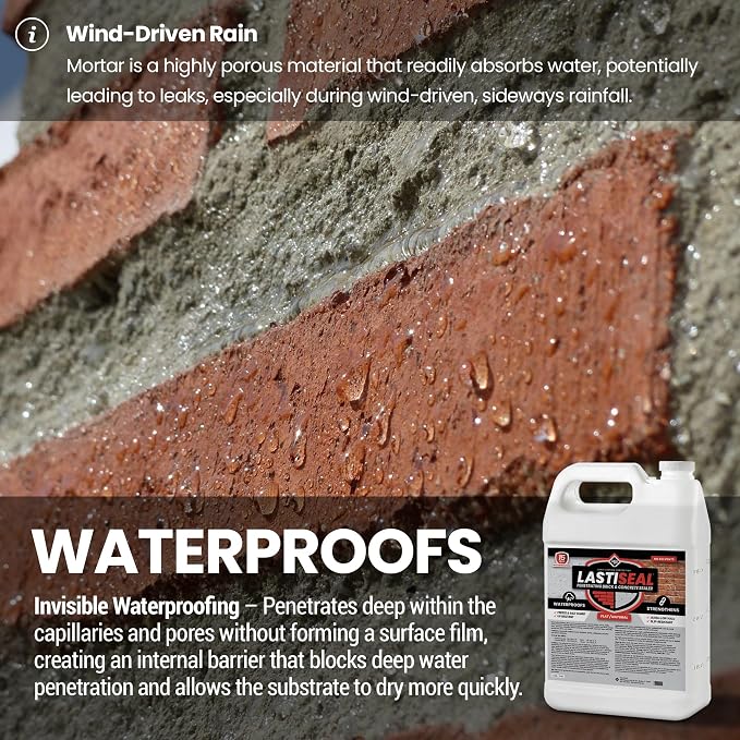 LastiSeal Brick & Masonry Sealer – Deep-Penetrating Sealer - Image 3