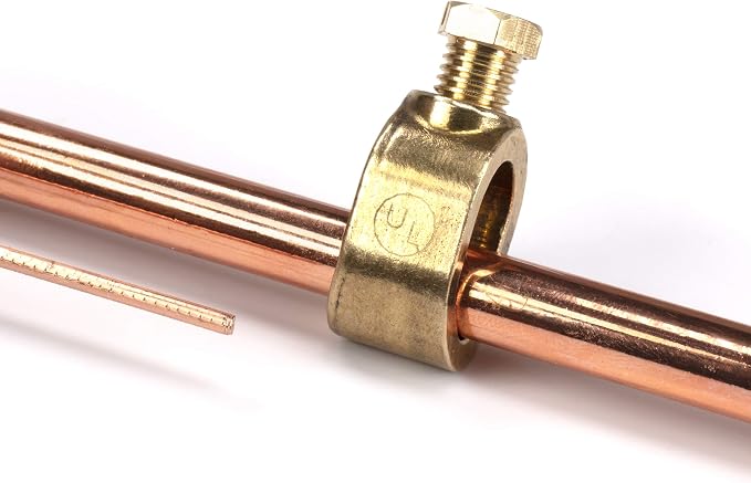 THE CIMPLE CO 3/8" Copper Grounding Clamp - Image 4