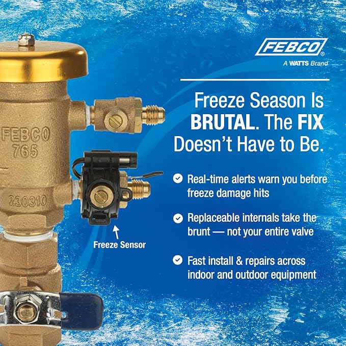 Febco 765 Series 2" Bronze Pressure Vacuum Breaker Backflow Preventer, Quarter - Image 9