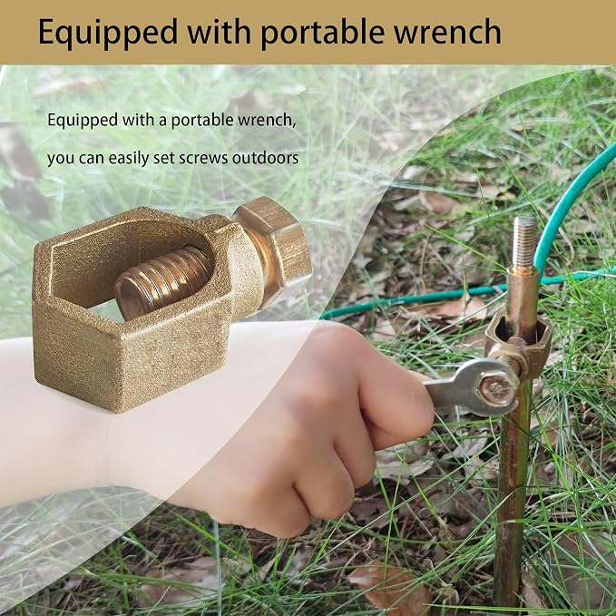 Copper Ground Rod Clamp - Image 3