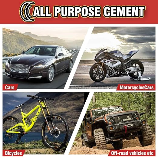 Chemical Vulcanizing Cement 3.4FL.Oz, All Purpose Tire Repair Rubber Glue - Image 6