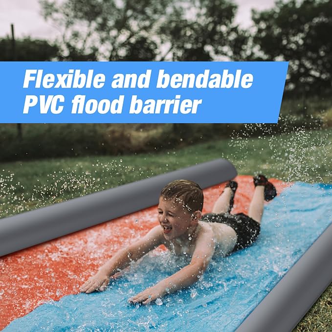 moonoom 3 Pcs PVC Flood Barriers Bags- 72 x 14 Inch Inflatable Water Barrier - Image 6