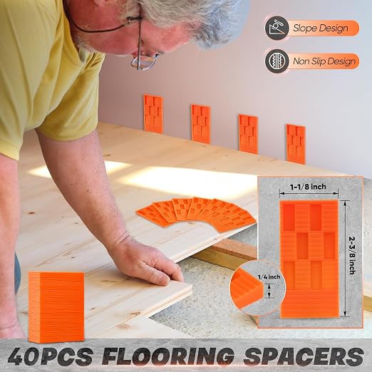 Saker Laminate Flooring Tools, 65-Piece Wood Flooring Installation Kit | 60 - Image 7