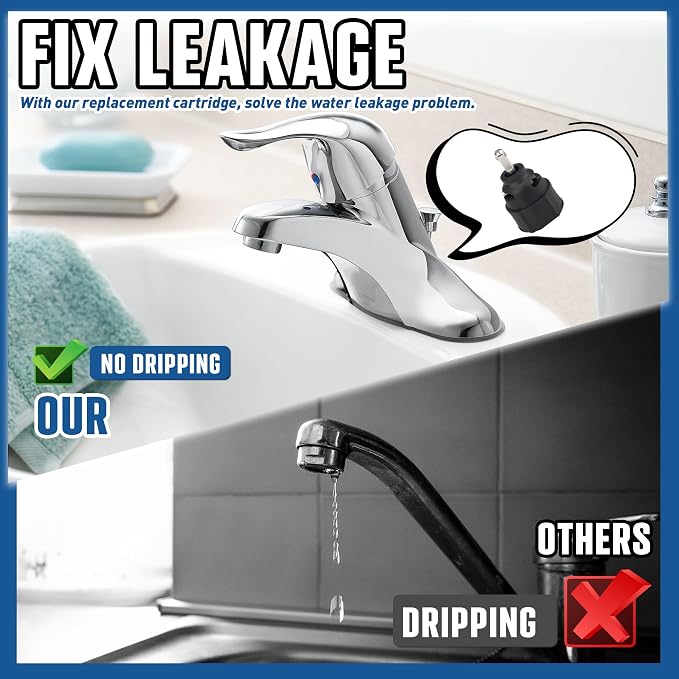 1255 Replacement Cartridge for Moen Single Handle Kitchen Lavatory Models Fixes - Image 5
