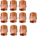 EZ-FLUID Plumbing 1" C X MIP LF Copper Male NPT Adapter Pressure Copper Fittings by EZ-FLUIDPlumbingProducts