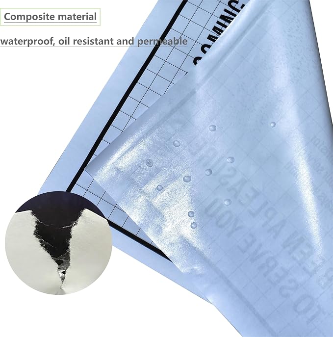 White Car Paper Floor Mats, Temporary Cars Floor Protector, Automotive Mat - Image 5