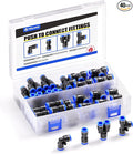 TAILONZ PNEUMATIC 1/8 Inch od Push to Connect Fittings Pneumatic Fittings Kit by TAILONZPNEUMATIC