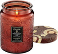 Voluspa Forbidden Fig Large Scented Candle Jar 18 Oz, 100 Hr Burn | Coconut Wax by Unknown
