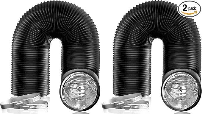 Hon&Guan 3 inch 16 FT Long Air Ducting, Heavy-Duty Four-Layer Protection Dryer by HonGuan