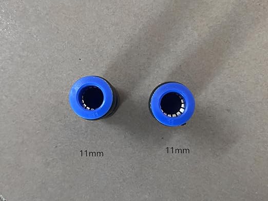 zjxed 11mm OD x 11mm OD Pneumatic quick Connector Push to Connect fittings - Image 2
