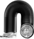 Hon&Guan 5 Inch 32 FT Long Air Ducting, Heavy-Duty Four-Layer Protection Dryer by HonGuan