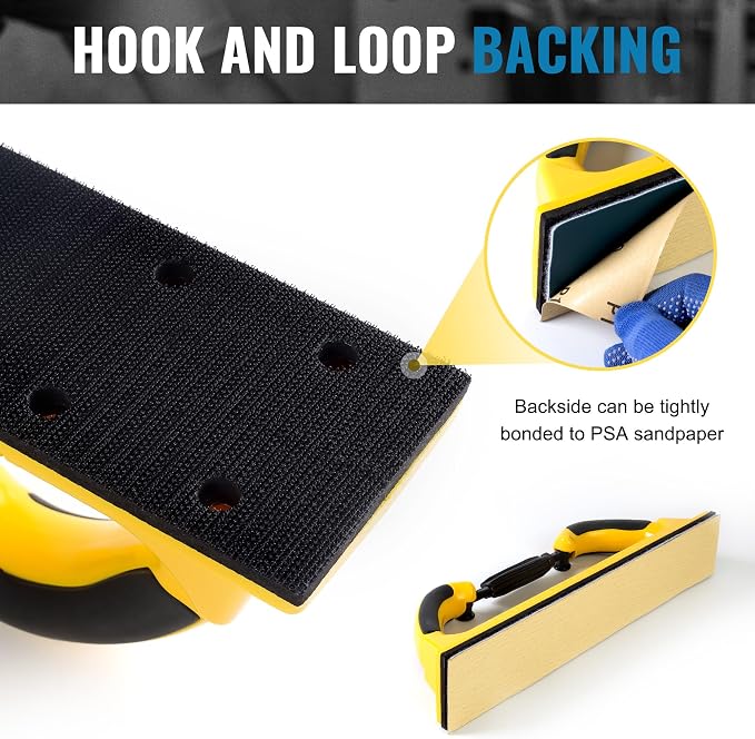 2-3/4" x 15-3/4" Adjustable Radius Longboard Flexible Sanding Blocks - Image 4