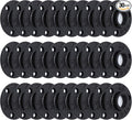 3/4" Antirust Black Floor Flange, 30 Pack Malleable iron Pipe Fittings by HomeTZH