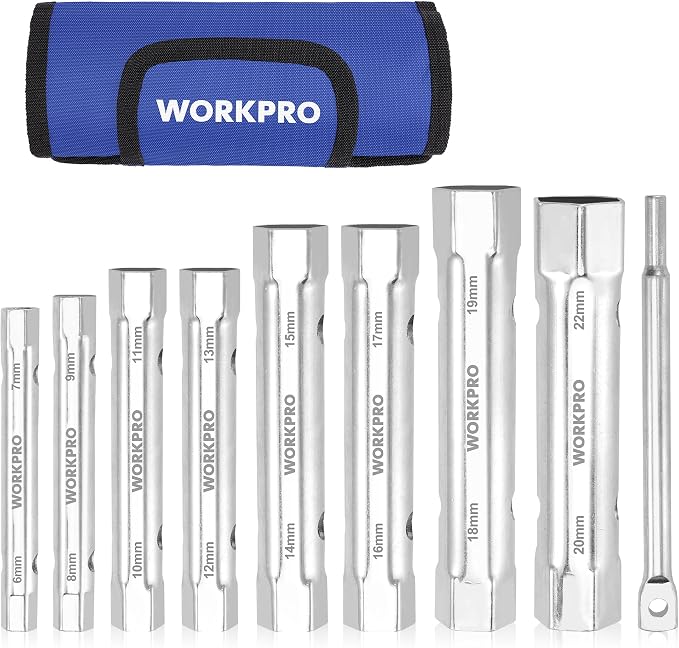 WORKPRO 9-Piece Shower Valve Socket Wrench Set - Image 8