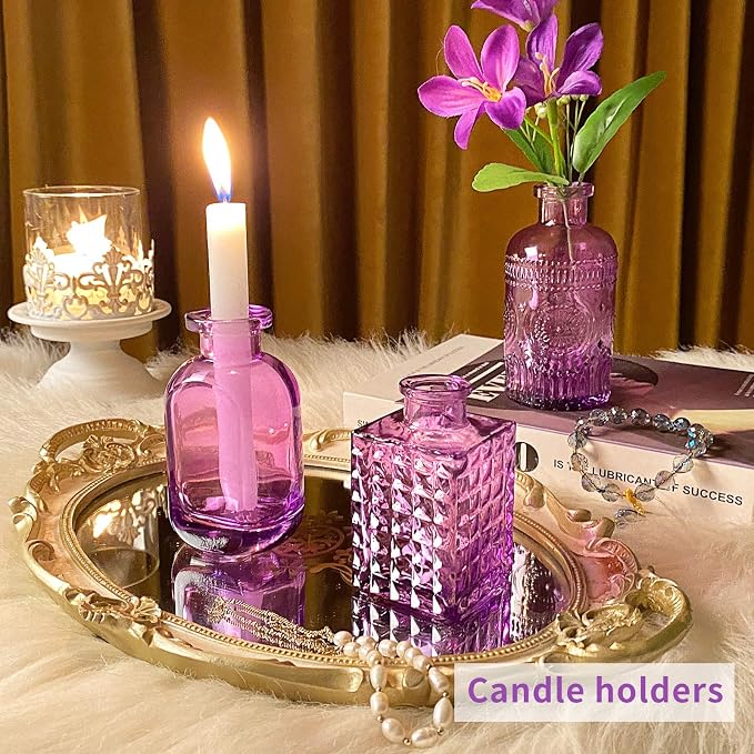 Glass Bud Vases in Bulk Set of 30 Pcs, Small Glass Vases - Image 4