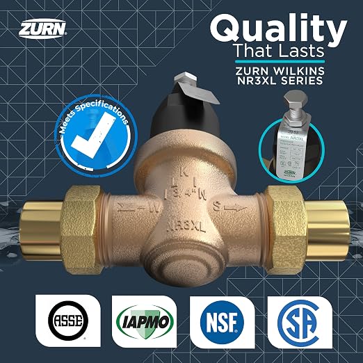 Zurn Wilkins 1-NR3XLDU 1" NR3XL Pressure Reducing Valve - Image 9