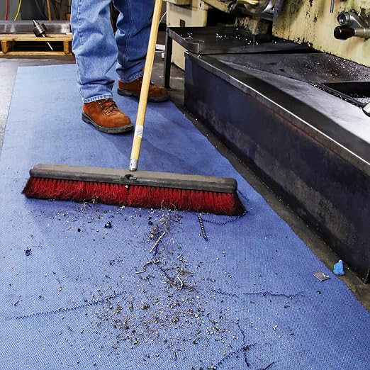 PIG Industrial Absorbent Grippy Floor Mat | Adhesice-Backed Grippy | 32"W x - Image 5