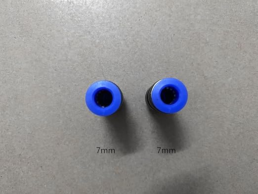 zjxed 7mm OD x 7mm OD Pneumatic quick Connector Push to Connect fittings - Image 2