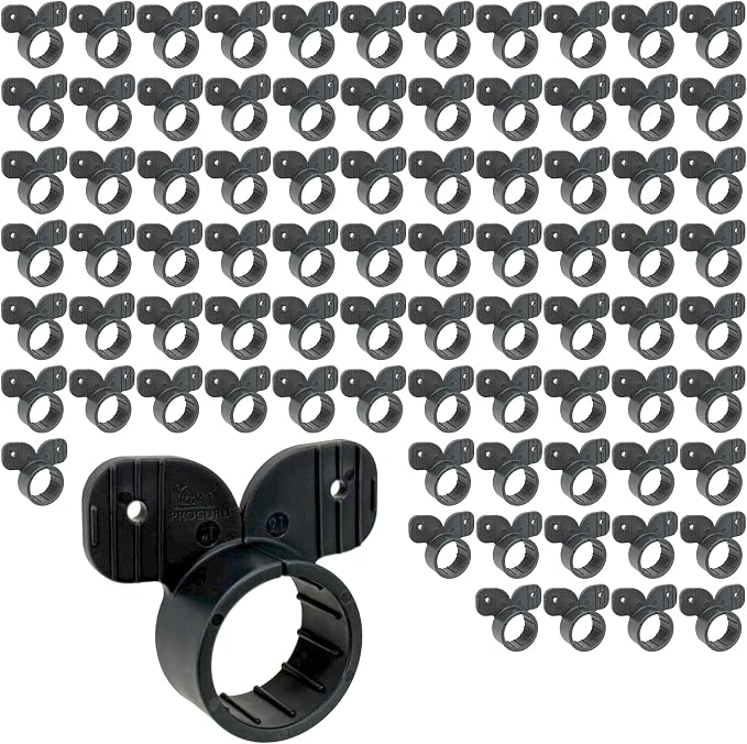 PROCURU 1-Inch Plastic Suspension Hy-Ear Pipe Clamp, Mickey Mouse Style Strap by PROCURU