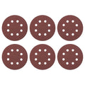 HARFINGTON 20 Pcs 5 Inch Sanding Discs 40 Grit Red Aluminum Oxide 8 Hole | Hook by HARFINGTON