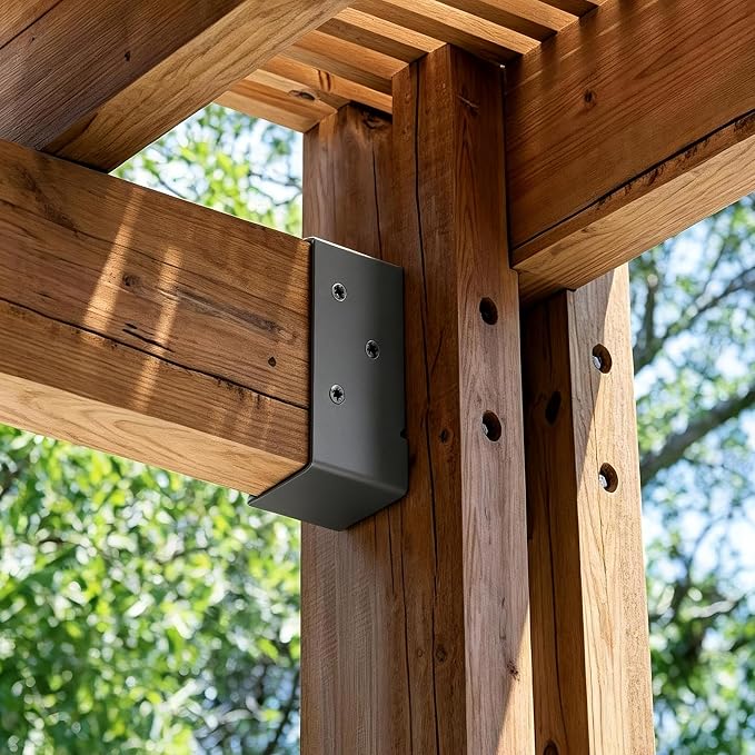 26 Pcs of 2"x4" Concealed Joist Hangers|Outdoor Concealed-Flange | Q235 Steel - Image 5