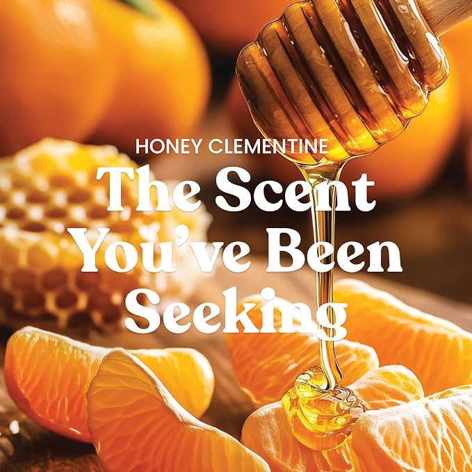 Yankee Candle Honey Clementine Scented Candle, 22oz Large Jar - Image 2
