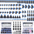 123 Pcs Quick Connect Air Line Fittings Kit Pneumatic Air Fittings | 1/8" 1/4" by XaXmTee