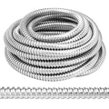 Yaocom 1 Inch Metal Flexible Conduit 50 ft, Galvanized Reduced Wall | Outdoor by Yaocom