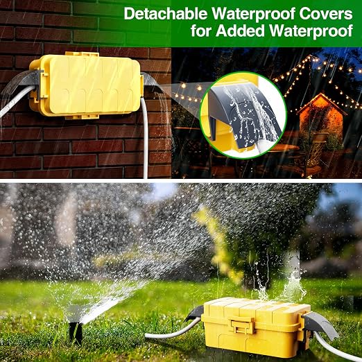 IP55 Small Outdoor Electrical Box Waterproof, - Image 3