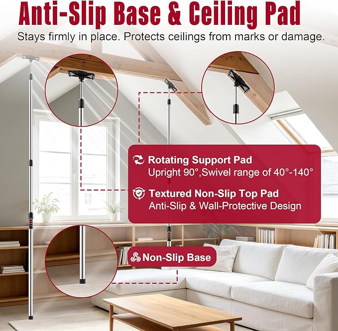 12FT Dust Barrier Poles System - Image 3