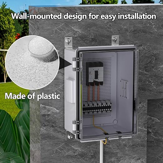 ABS Electrical Junction Box, Ventilated Design, Cable Grommets, IP65 Waterproof - Image 8