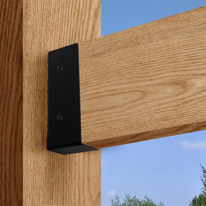 2x6 Joist Hanger 8PCS, Outdoor Trim Concealed-Flange Joist Bracket | Railing - Image 4