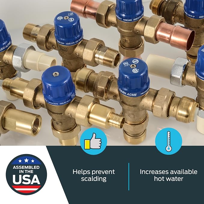Cash Acme 24511 Thermostatic Mixing Valve HG110-D - Image 5