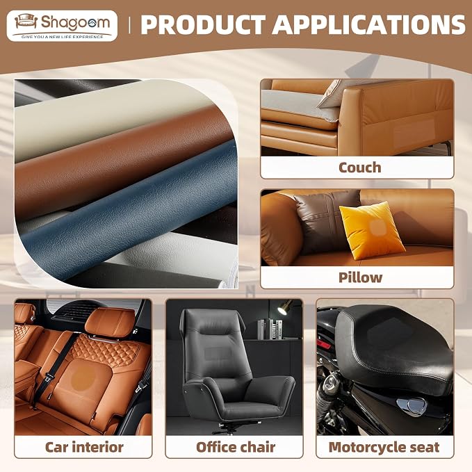 Leather Repair Kits, Large Vinyl Repair Patch - Image 2