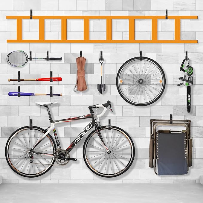 Heavy Duty Steel Garage Hooks, Garage Storage Utility Hooks, Garden Tool - Image 6