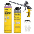 Stanley FA190P Subfloor Adhesive Kit – Polyurethane Expanding Foam Construction by STANLEY