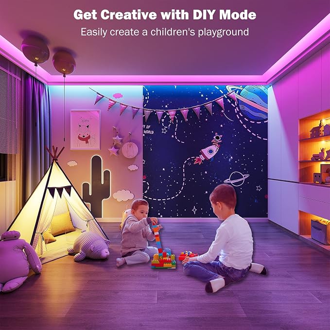 130 ft Led Lights for Bedroom - Image 5