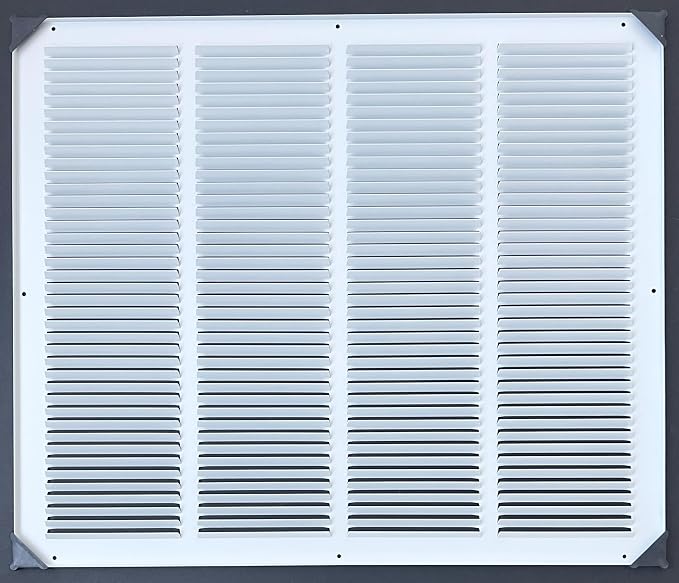 Fits 24x20 Duct Opening Stamped Steel Return Air Grille Vent Cover Grille - Image 4
