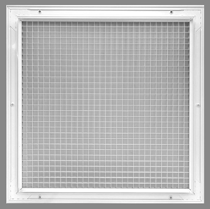 HVAC Premium 10" x 10" Cube Core Eggcrate Return Air Grille - Image 4