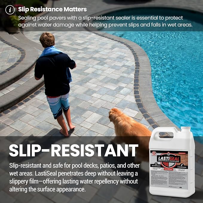 LastiSeal Brick & Concrete Sealer – Deep Seals and Strengthens Brick, Pavers & - Image 8