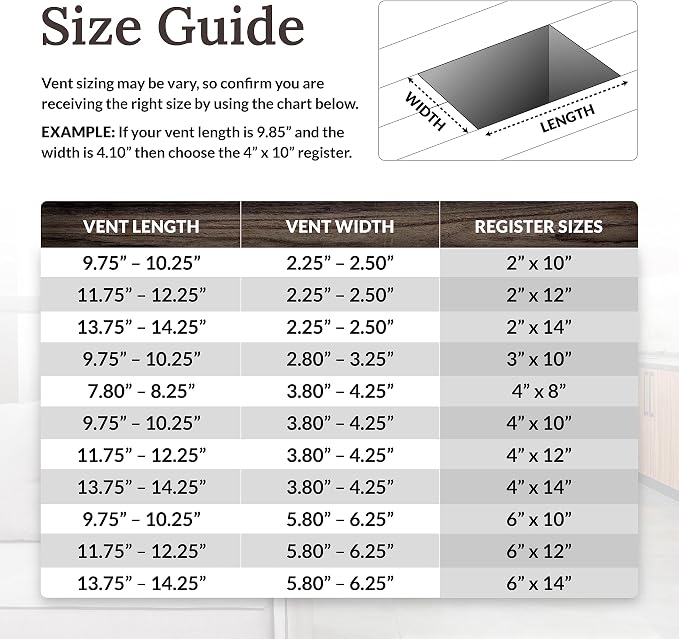 Decor Grates AJH214-RB Oriental Floor Register, 2x14 Inches, Rubbed Bronze - Image 4