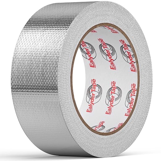 2" x 82Ft Aluminum Foil Heat Shield Tape Fiberglass Thermal Tape | High temp by Unknown