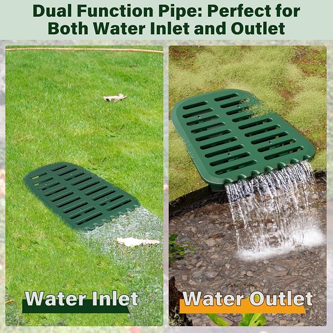 4in. Grate Yard Drain, Yard Drain Emitter - Image 6