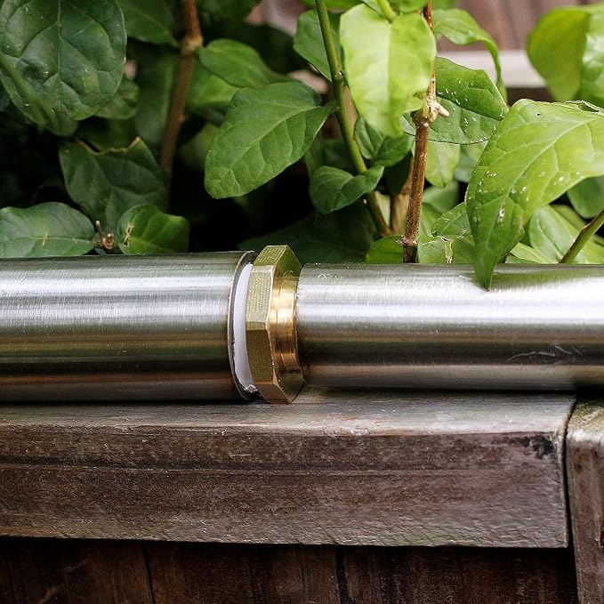 Garden Hose Fittings Connectors Adapter Solid brass Brass Repair Male faucet - Image 6