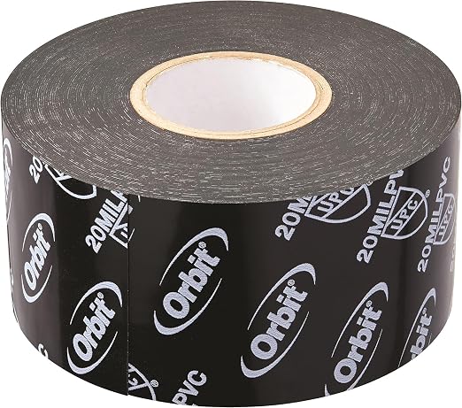 Orbit 5-Pack Sprinkler System 2-Inch X 50-Foot 20 Mil Pipe Wrap Tape 53550 - Image 2