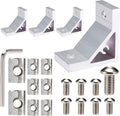 BELLA BAYS 4Sets 4040 Aluminum Extrusion Connector Heavy Corner Bracket Strong by BELLABAYS