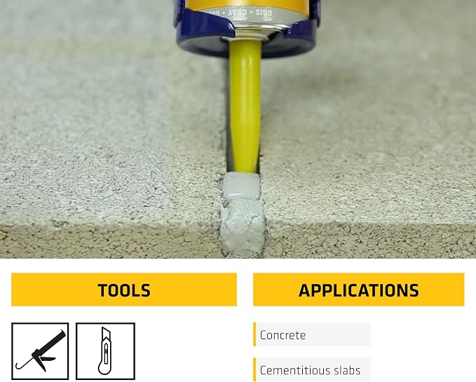 SIKA Sikaflex Self Leveling Sealant, Polyurethane, 29 fl oz, Waterproof - Image 6