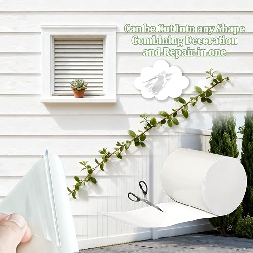 Vinyl Siding Repair Kit, Bathtub Repair Kit White Crack Hole Repair Siding - Image 5