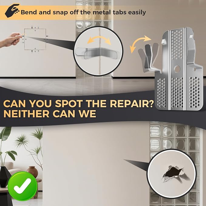 32 Pack Drywall Repair Clips Kit – Easy Patch - Image 4