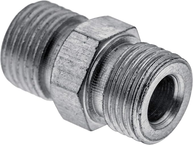 Master Airbrush Brand 1/8" BSP Male to 1/8" BSP Male Fitting Conversion Adapter by MasterAirbrush